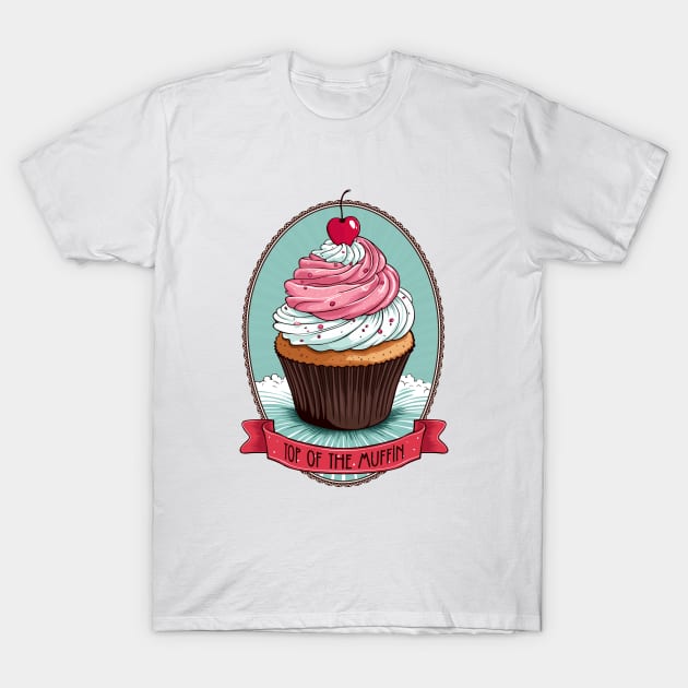 Top of the muffin. T-Shirt by art object